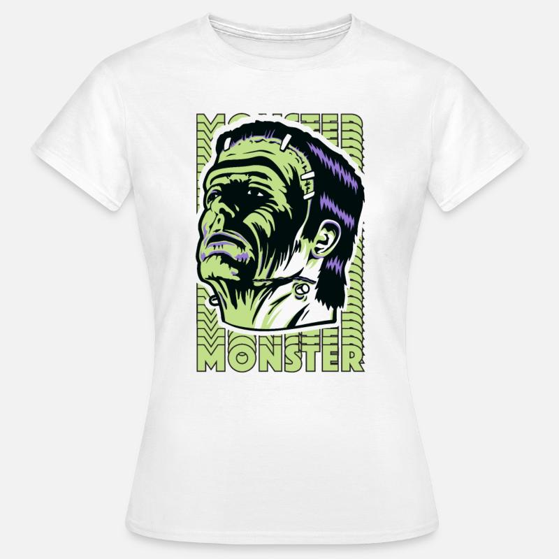 Universal Monsters Frankenstein - Women's T-Shirt - white