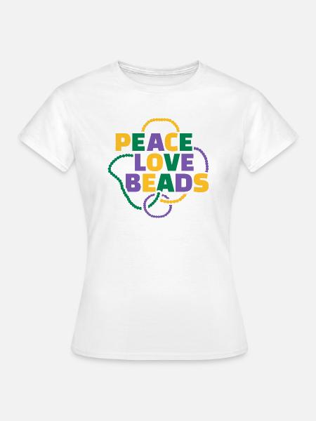 Mardi Gras - Frauen T-Shirt - Weiß