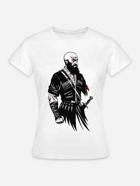 Байсангур Беноевский - Frauen T-Shirt - Weiß