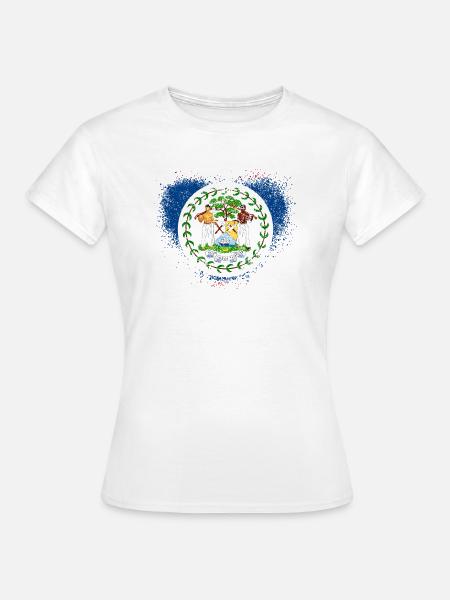 Belize - Frauen T-Shirt - Weiß