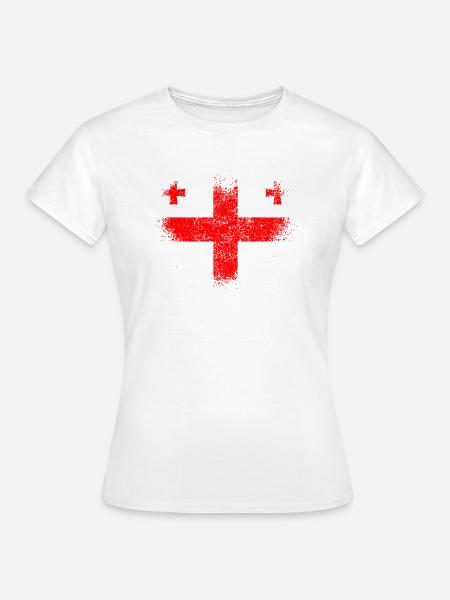 Georgien - Frauen T-Shirt - Weiß