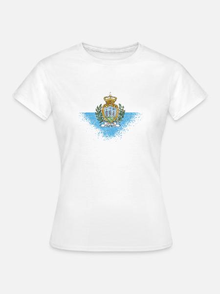 San Marino - Frauen T-Shirt - Weiß