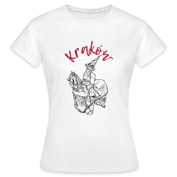 Cracovie Lajkonik - T-shirt Femme - blanc - Devant - AI Model Female 172 dark (172cm)