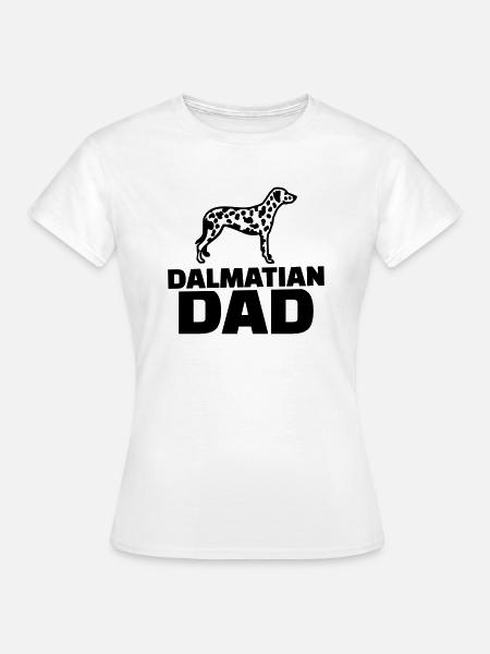 Dalmatiner - Frauen T-Shirt - Weiß