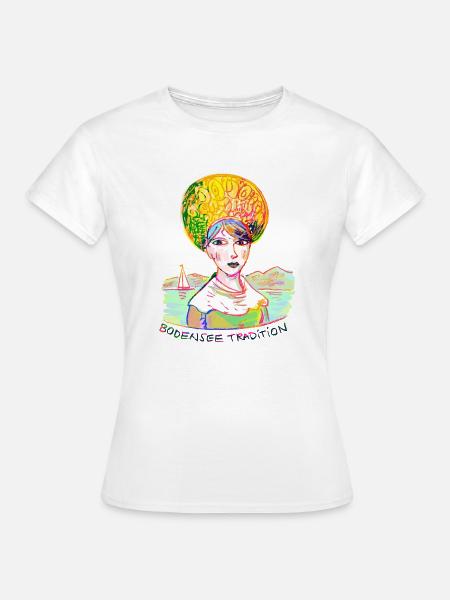 Bodensee - Frauen T-Shirt - Weiß