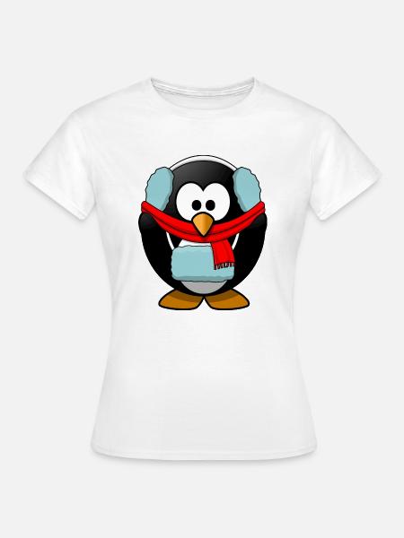 penguin93 - Frauen T-Shirt - Weiß