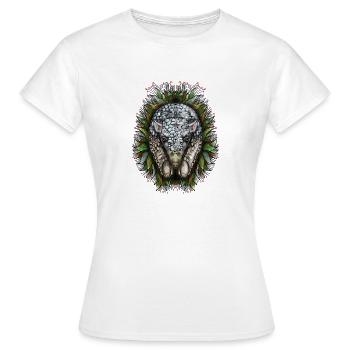 Ethel der Aardvark von Jon Ball - Frauen T-Shirt - Weiß - Vorne - AI Model Female 172 dark (172cm)