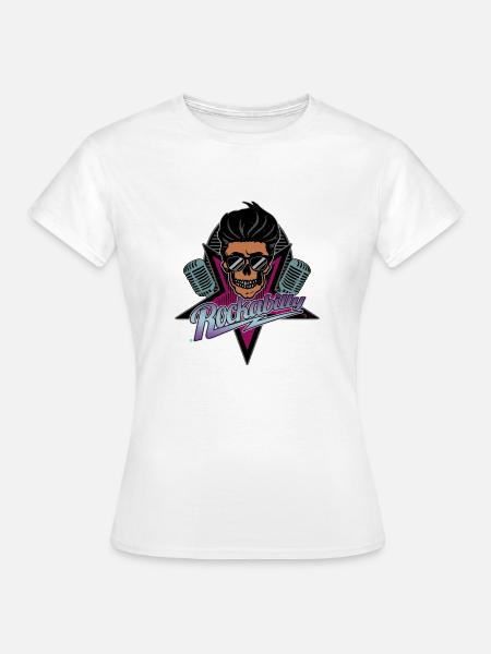 Rockabilly pour toujours - T-shirt Femme - blanc