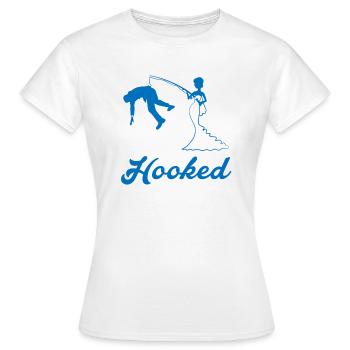 Crocheté - grondement - T-shirt Femme - blanc - Devant - AI Model Female 172 dark (172cm)
