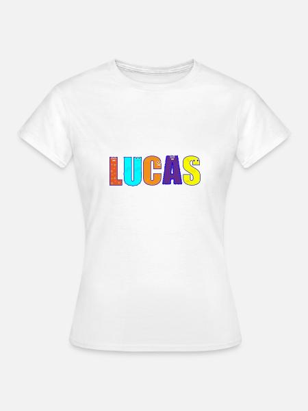 Lucas - Frauen T-Shirt - Weiß