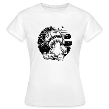 Voodoo doll - Women's T-Shirt - white - Front - AI Model Female 172 dark (172cm)