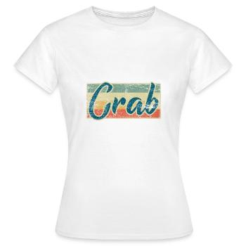 Krabbe - Frauen T-Shirt - Weiß - Vorne - AI Model Female 172 dark (172cm)