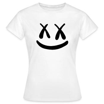Fêtes de fête - T-shirt Femme - blanc - Devant - AI Model Female 172 dark (172cm)