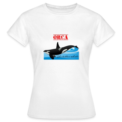 Orca La Balena Assassina Maglietta Uomo Donna 2018 - Maglietta da donna