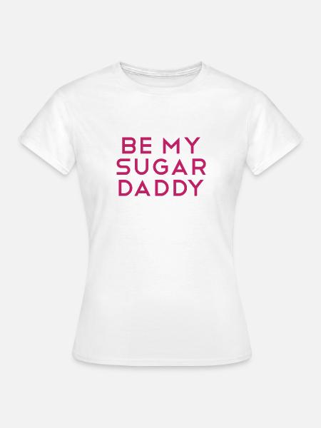 Sugar Daddy Lover pink - Women's T-Shirt - white
