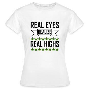 Weed - Women's T-Shirt - white - Front - AI Model Female 172 dark (172cm)