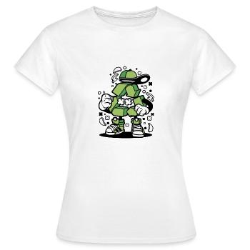 mr recycle Umwelt - Frauen T-Shirt - Weiß - Vorne - AI Model Female 172 dark (172cm)