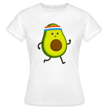 avocado - Women's T-Shirt - white - Front - AI Model Female 172 dark (172cm)