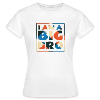 Big Bro - Frauen T-Shirt - Weiß - Vorne - AI Model Female 172 dark (172cm)