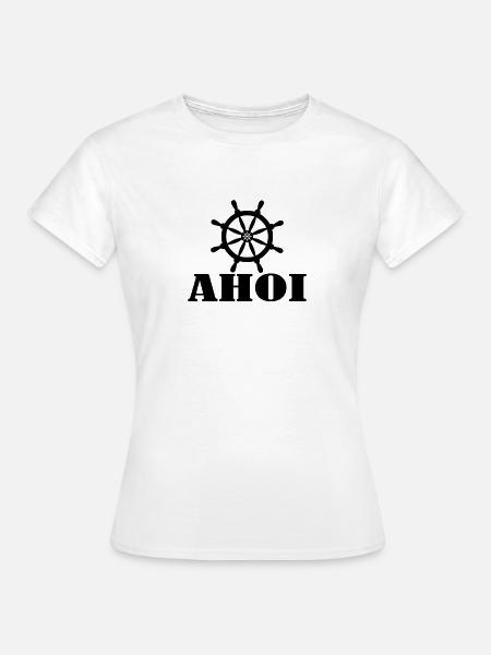 Segler - Frauen T-Shirt - Weiß