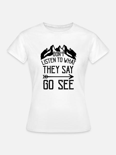 Travel - Frauen T-Shirt - Weiß