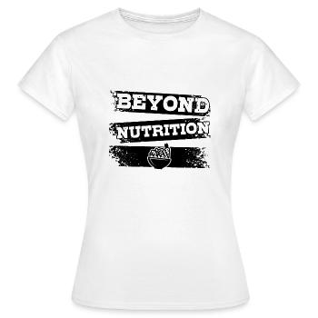 Durabilité Sain - T-shirt Femme - blanc - Devant - AI Model Female 172 dark (172cm)