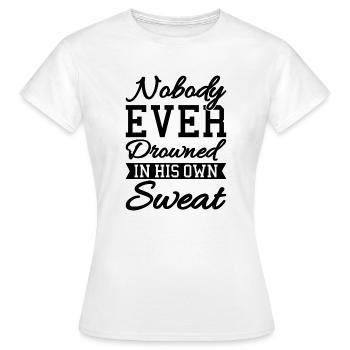 Motivation du succès - T-shirt Femme - blanc - Devant - AI Model Female 172 dark (172cm)