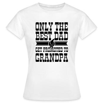 Grandpa grandpa sayings - Women's T-Shirt - white - Front - AI Model Female 172 dark (172cm)