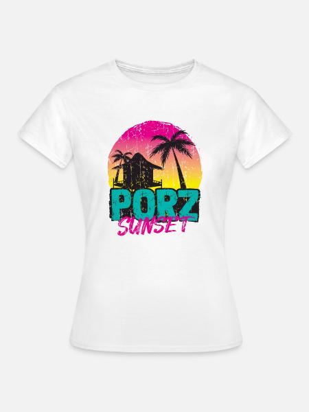 Porz Finkenberg - Frauen T-Shirt - Weiß