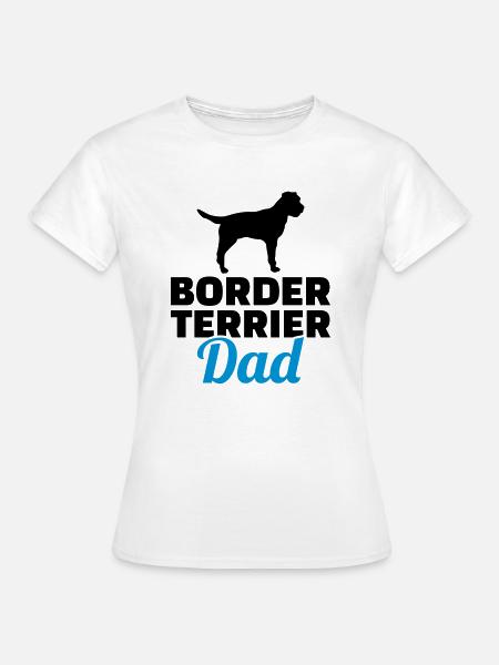 Border Terrier - Frauen T-Shirt - Weiß