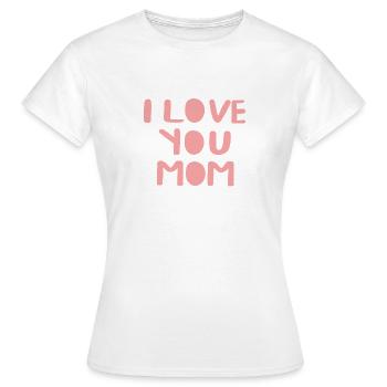 Fête des mères - T-shirt Femme - blanc - Devant - AI Model Female 172 dark (172cm)