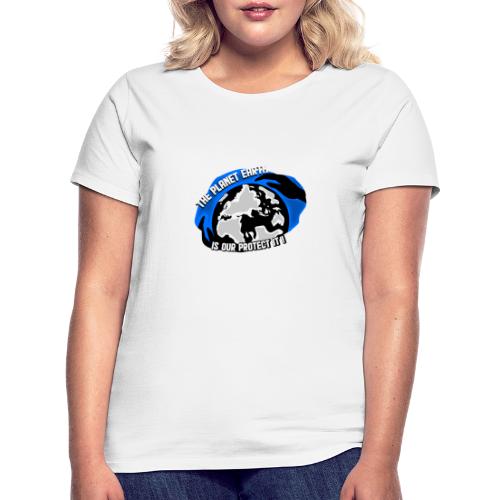 Welt Earth Erde Geburtstag Planet Geschenk Kinder - Frauen T-Shirt