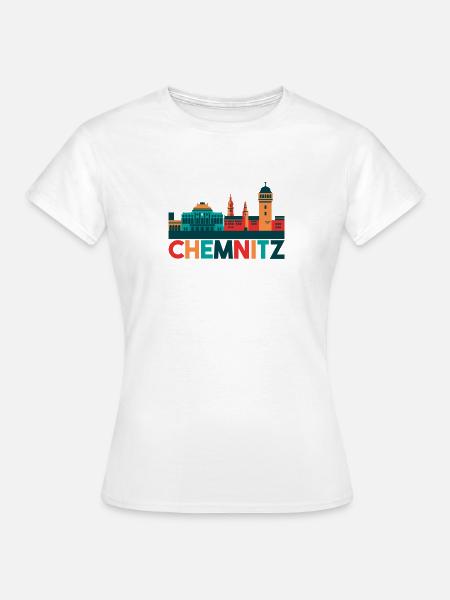 Chemnitz - Frauen T-Shirt - Weiß