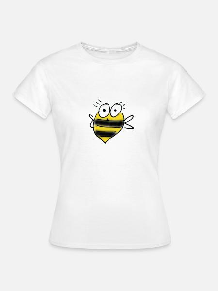 Dicke Hummel - Frauen T-Shirt - Weiß