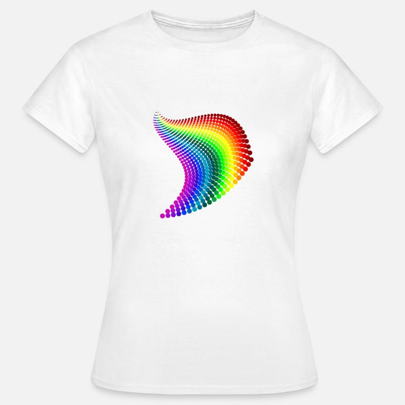 rainbow - Women's T-Shirt - white