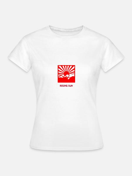 Aufgehende Sonne - Frauen T-Shirt - Weiß