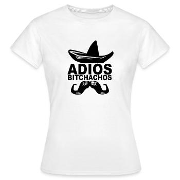 Citation drôle - T-shirt Femme - blanc - Devant - AI Model Female 172 dark (172cm)