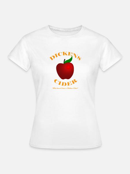 Dickens Cider - Frauen T-Shirt - Weiß