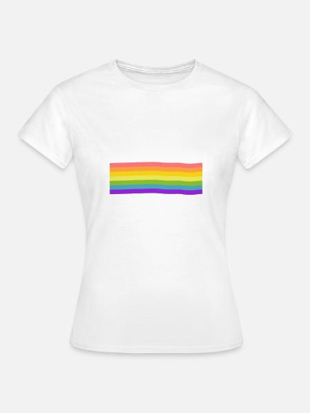 Rainbow - Frauen T-Shirt - Weiß