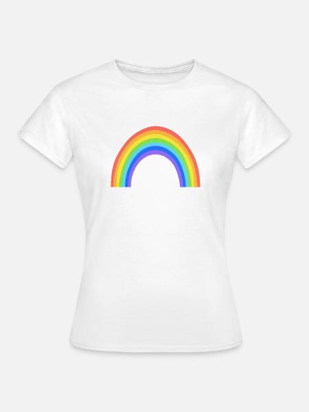 Rainbow - Frauen T-Shirt - Weiß