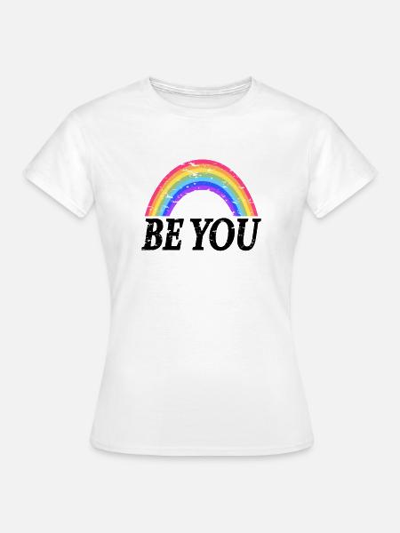 Rainbow - Frauen T-Shirt - Weiß