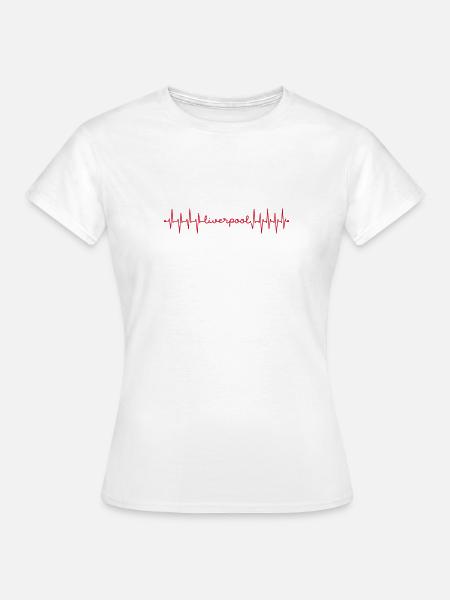 Liverpool - Frauen T-Shirt - Weiß
