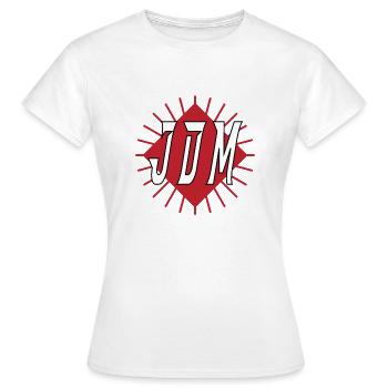 JDM Simple classy Design - Women's T-Shirt - white - Front - AI Model Female 172 dark (172cm)