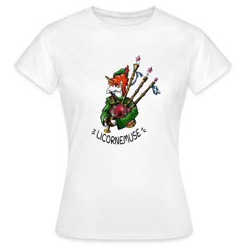 Outlanders adulte - T-shirt Femme - blanc - Devant - AI Model Female 172 dark (172cm)