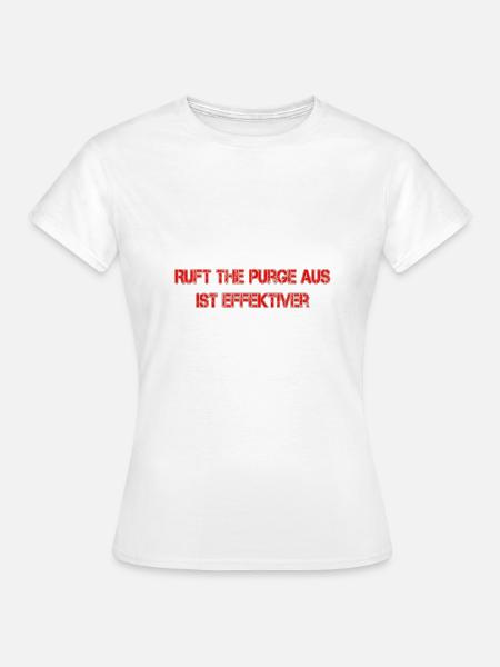 Purge - Frauen T-Shirt - Weiß