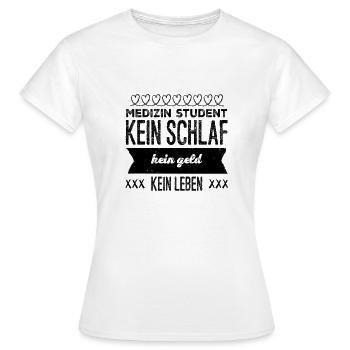 Medizin Student - Frauen T-Shirt - Weiß - Vorne - AI Model Female 172 dark (172cm)