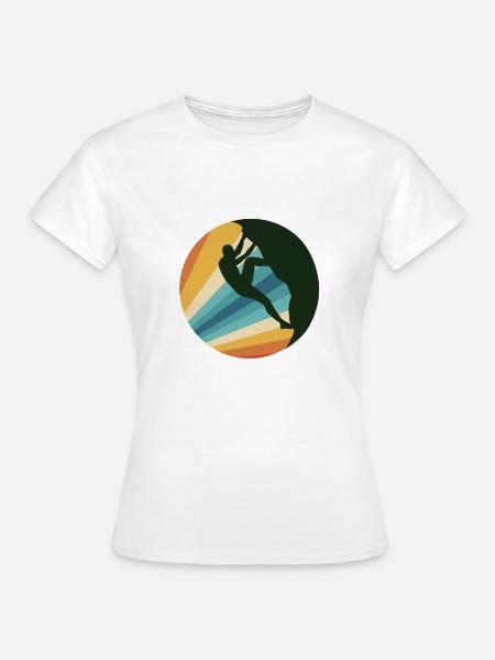 rock climbing - Frauen T-Shirt - Weiß