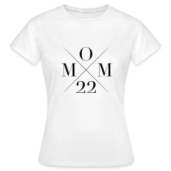 MOM 2022-growing mother family parents - Women's T-Shirt - white - Front - AI Model Female 172 dark (172cm)