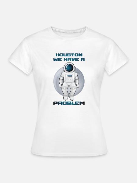 Astronaut - Frauen T-Shirt - Weiß