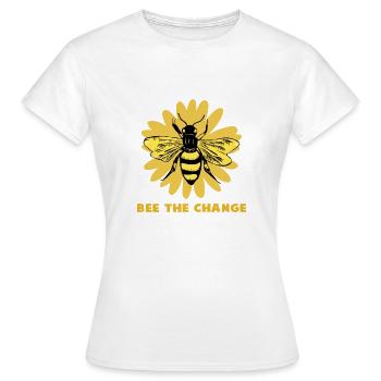 Durabilité - T-shirt Femme - blanc - Devant - AI Model Female 172 dark (172cm)